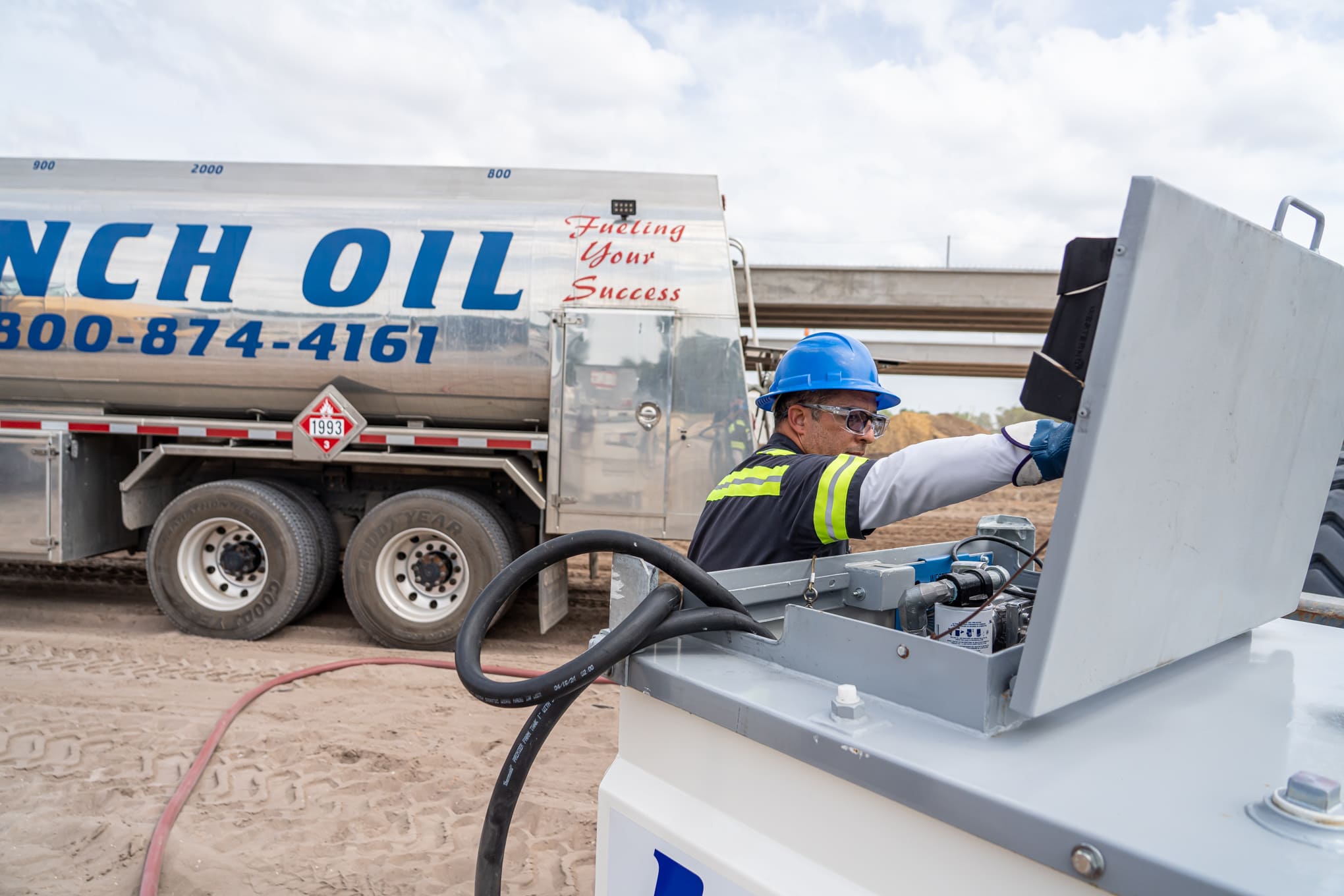 The Lynch Oil Difference in Reliable Off-Road Diesel Fuel Delivery