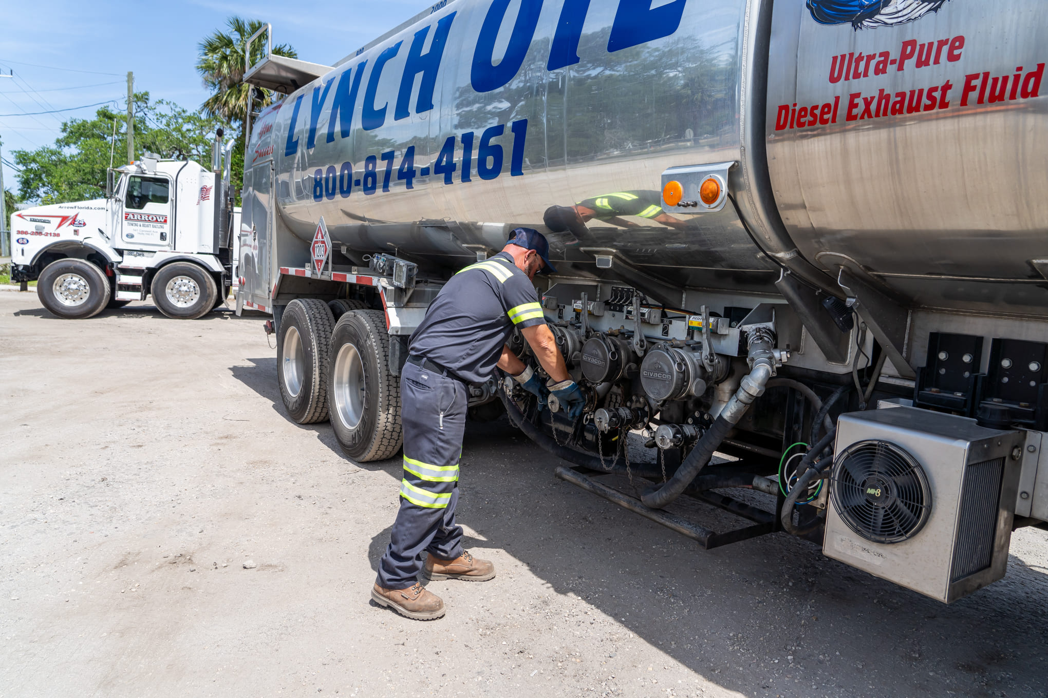 Our Fleet of Customized Fuel Trucks Is Always Ready to Serve You