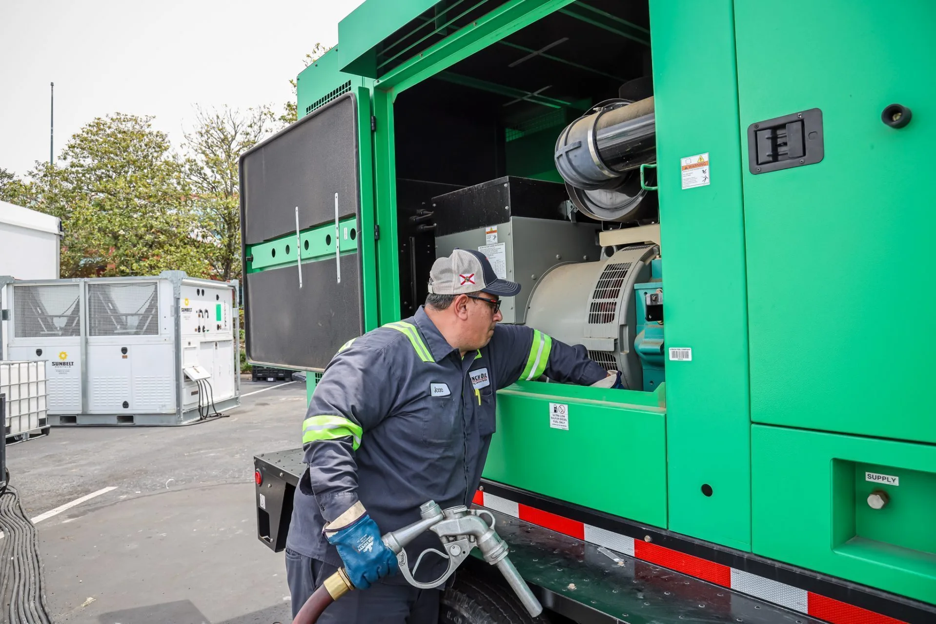 Our Diesel Generator Fuel Delivery Fleet Is Always Ready to Serve You